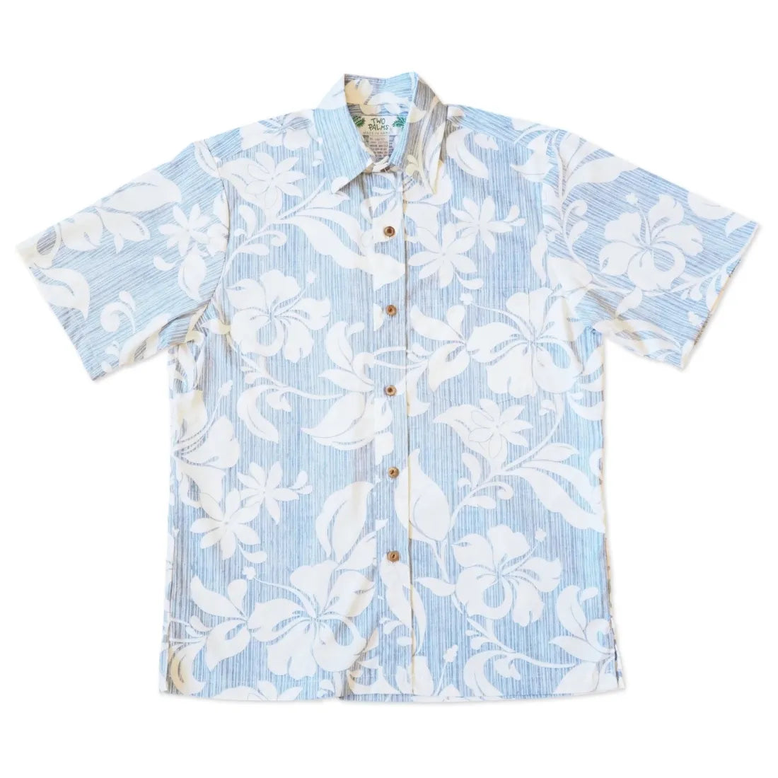 Blue Nanakuli Hawaiian REVERSE Shirt