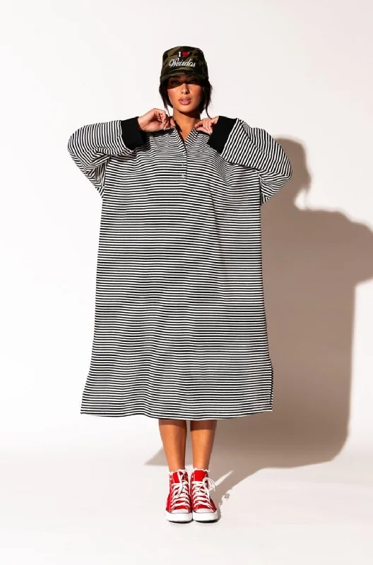 Lalaland University Oversized Polo Dress