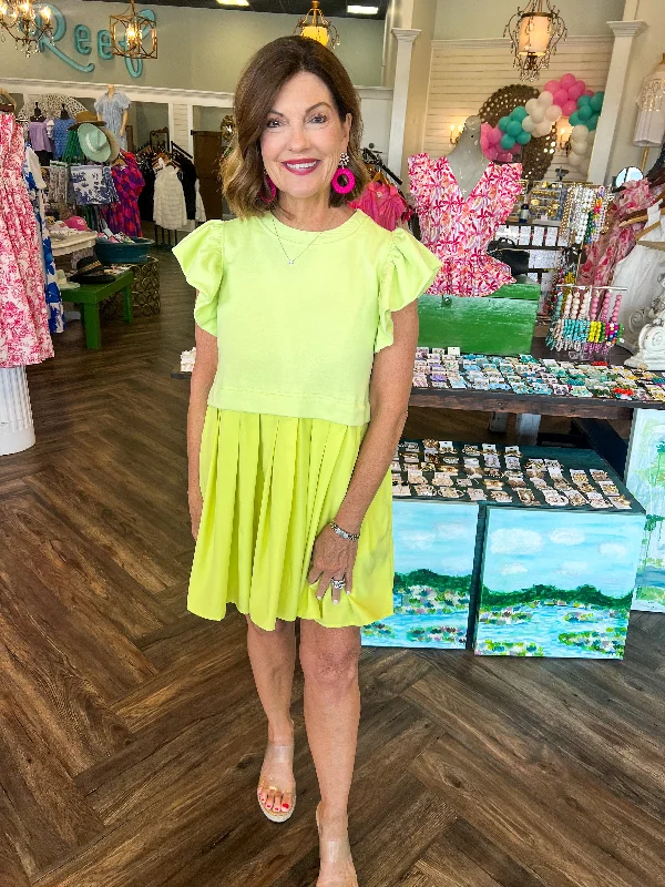 Lime 6A Dress