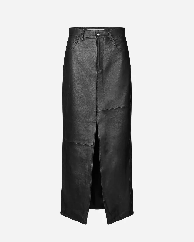 Roadie Leather Skirt