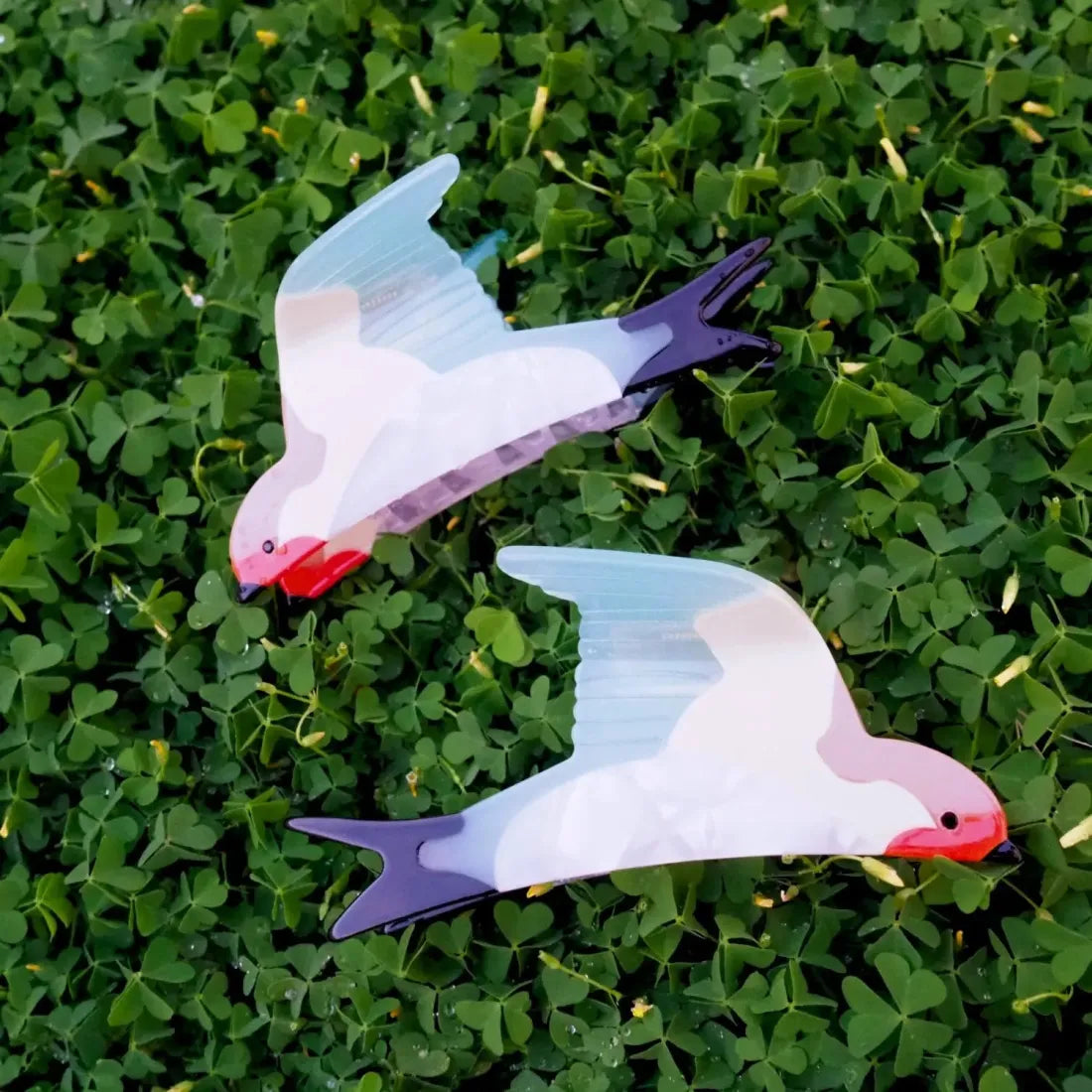 Tropical Mirage Bird Hawaiian Hair Claw