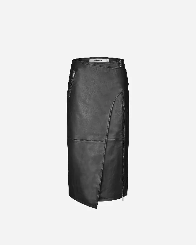 Verve Leather Skirt