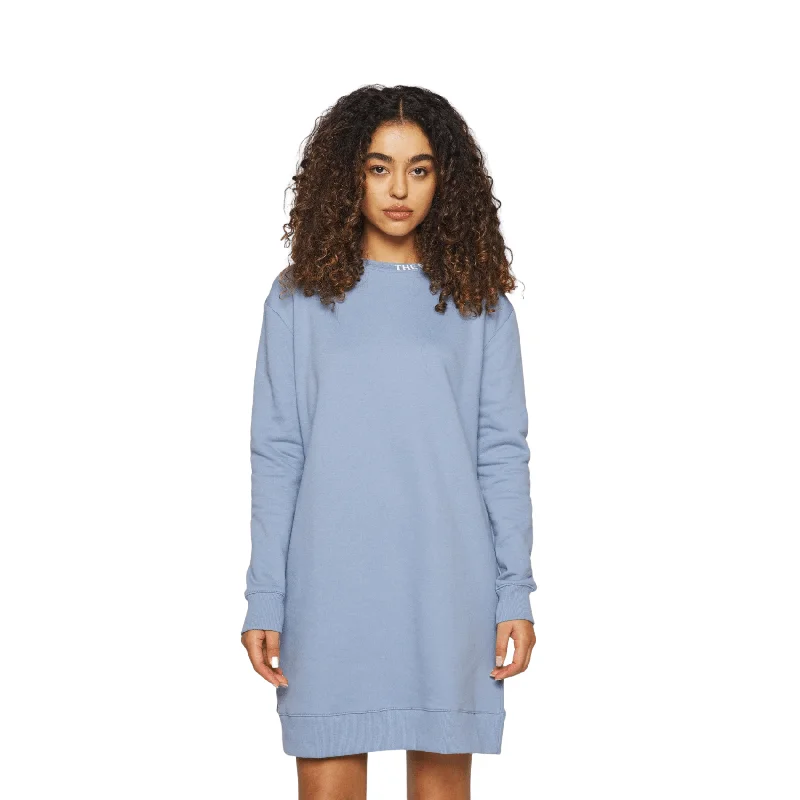 W Zuma Crew Dress - Folk Blue