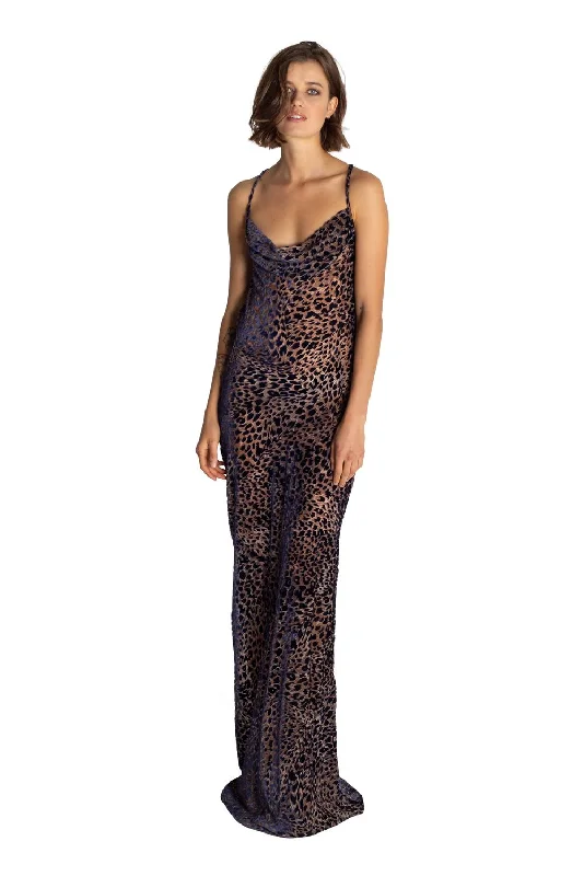 Jasmine Leopard Dress